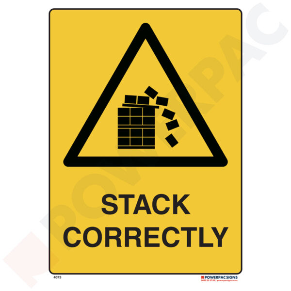 Warning Signs - Stack Correctly