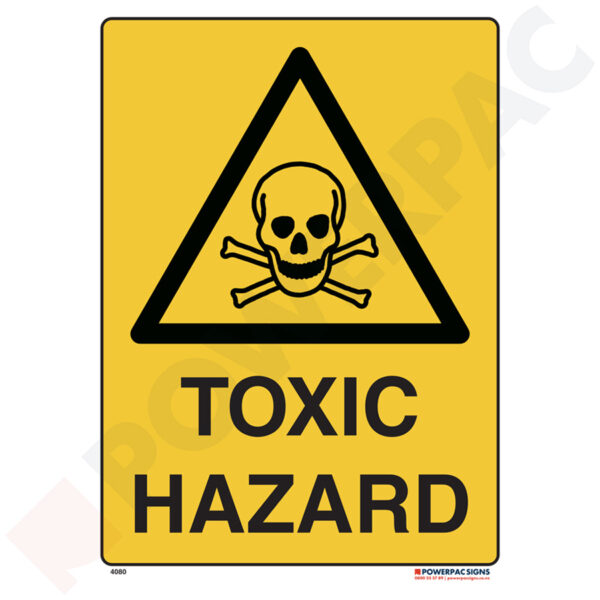 Warning Signs - Toxic Hazard