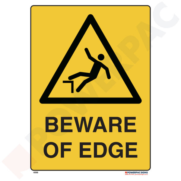 Warning Signs - Beware of Edge