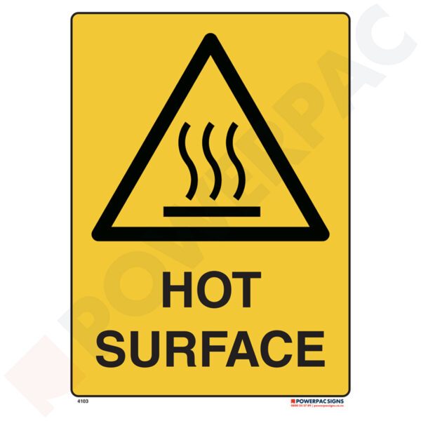 Warning Signs - Hot Surface