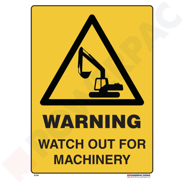 Warning Signs - WARNING - Watch Out for Machinery