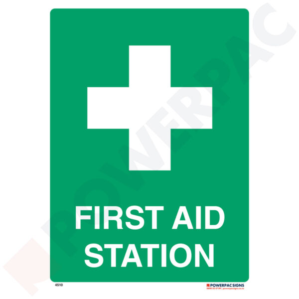 Emergency Signs - First Aid Station