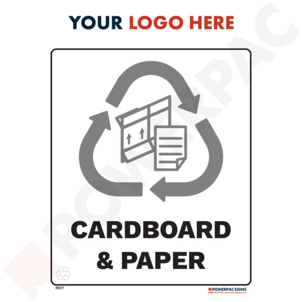 Recycling Signs - Cardboard & Paper