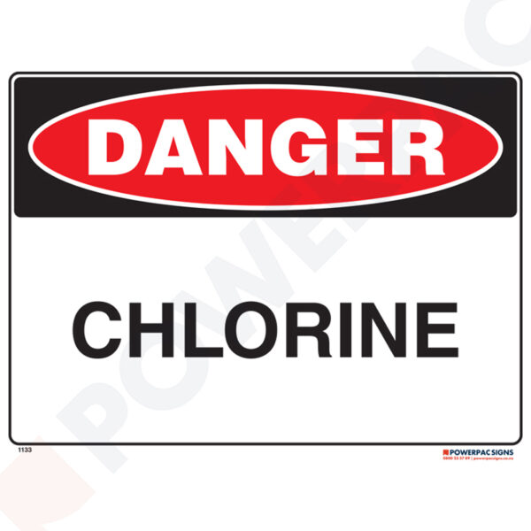 Danger Sign - Chlorine