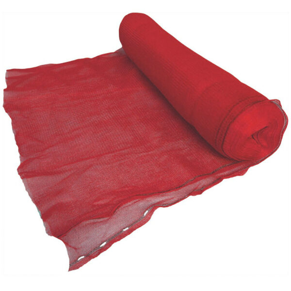 Scaffold Scrim Netting 100GSM 2m x 50m - Red