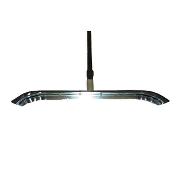 Squeegee Curved 600mm Plated metal frame with 5mm rubber