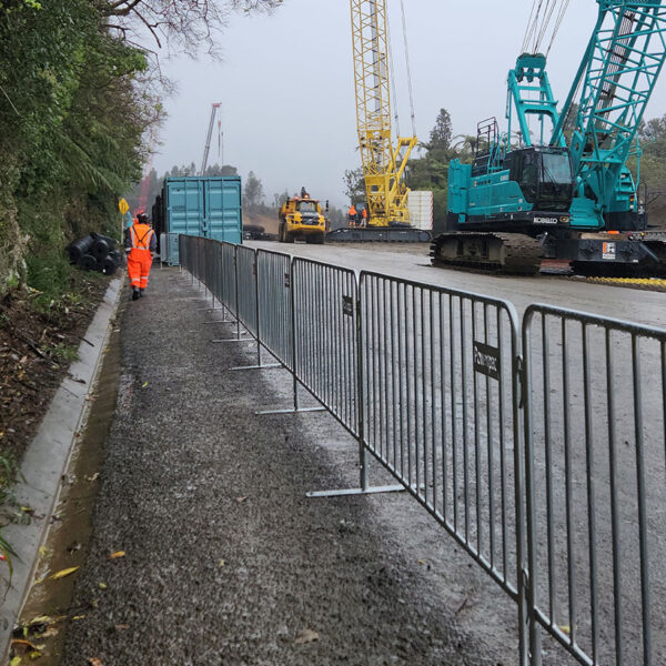 Pedestrian Control Barrier 2.2m x 1.1m Galvanised