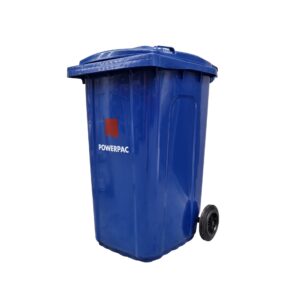 POWERPAC - Wheelie Bin 240L - Blue