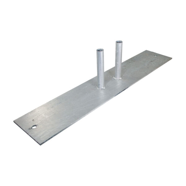 Steel Temporary Fence Foot - Suits 32mm Fencing