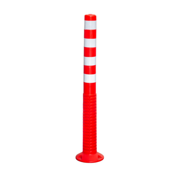 Traffic Delineator Flexi Bollard 1m - Reflective Stripe