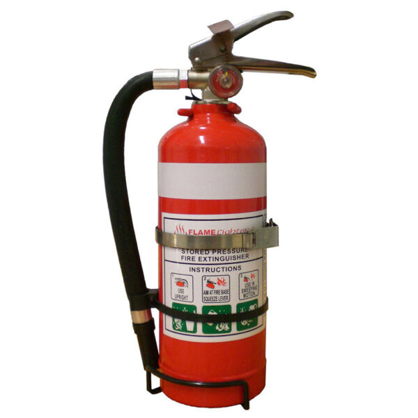 Fire Extinguisher ABE Dry Powder - 1.5 kg w. Vehicle Bracket