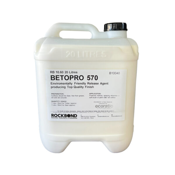 Ecoratio Betopro 570 Water-based Release Agent 20L