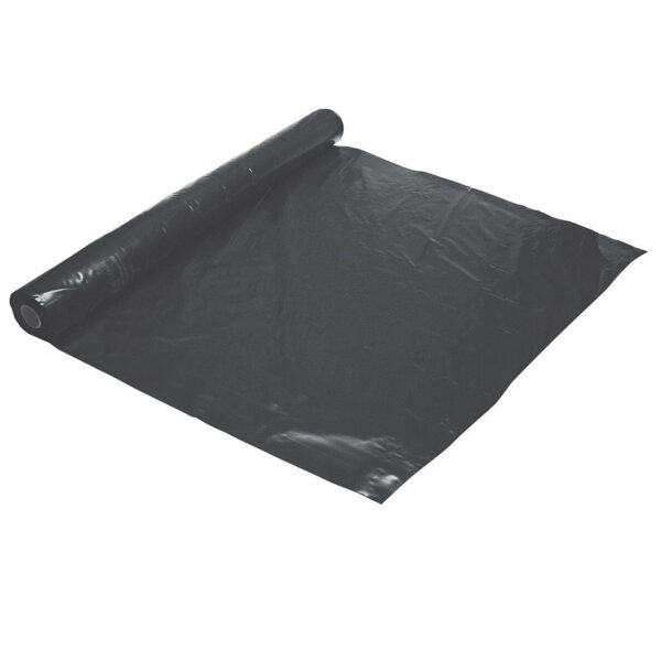 Polythene - Black 4m x 50m 250 micron