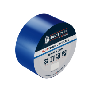 Powerpac - Cloth Tape 48mm x 30m - Blue