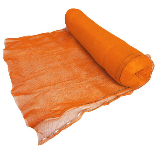 Scaffold Scrim Netting 100GSM 2m x 50m - Orange