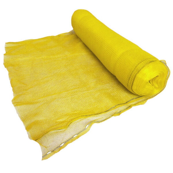 Scaffold Scrim Netting 100GSM 2 x 50m - Yellow