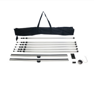 Site Shield - Dust Barrier Pole Kit 1.2 - 3.8mt - 6pce