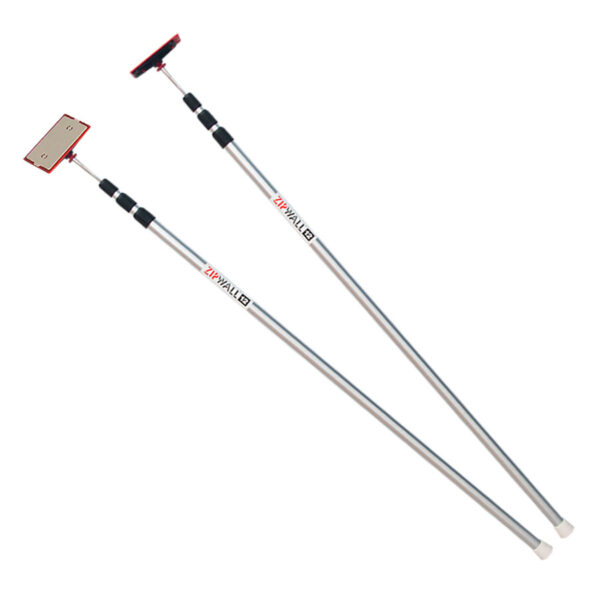 Zipwall Spring Loaded Poles 1.4 - 3.7m - (6 per box)