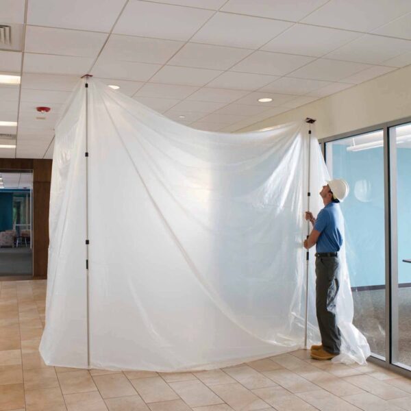 Zipwall Spring Loaded Poles 1.4 - 3.7m - (6 per box)