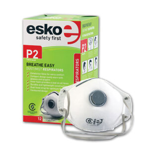 Respirator Mask - P2 Valved Dust Mask 12pk