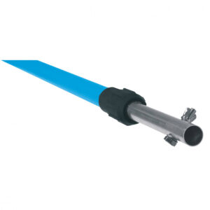 OX Fluted Telescopic handle - 2.7m to 5.0m