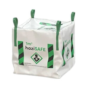 Hazi Bag - Hazardous Goods Waste Bulk Bag 1m3 - H 100cm x W 100cm x L 100cm