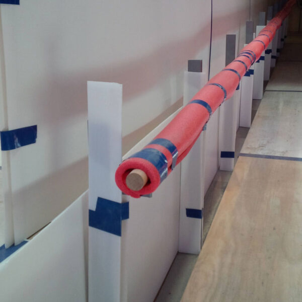 Site Shield - Foam Tube Protector - Red - 1950mm x 120mm dia