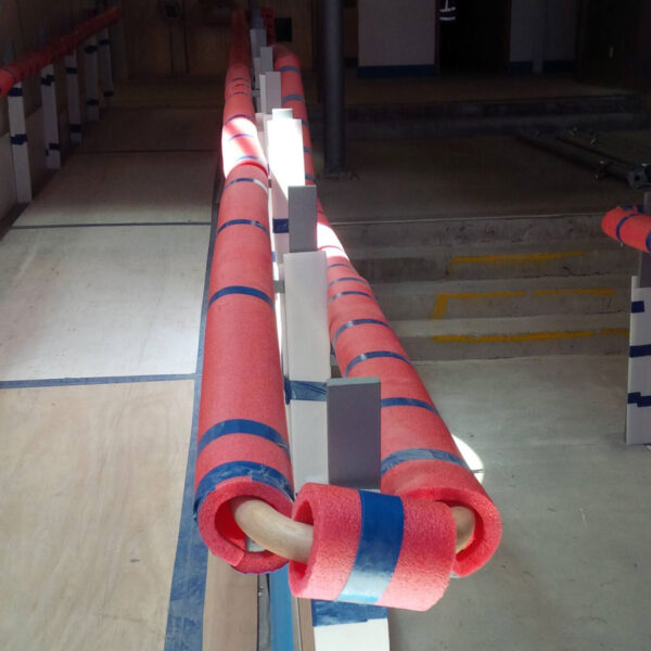 Site Shield - Foam Tube Protector - Red - 1950mm x 120mm dia