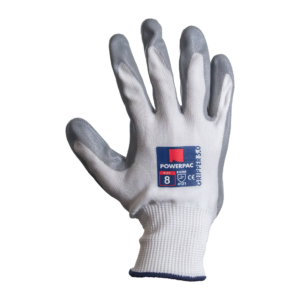 Gripper Glove - Nitrile Palm Coating - Size 8 (M)