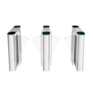Site Guard- Flap Barrier Dual Lane Access Control Gate
