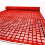 Fire Retardant Containment Mesh 1.9 x 10m - Orange