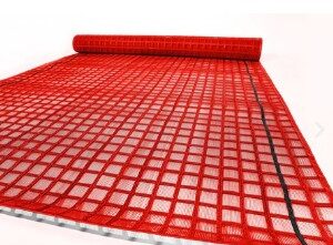 Fire Retardant Containment Mesh 1.9 x 10m - Orange