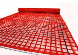 Fire Retardant Containment Mesh 1.9 x 10m - Orange