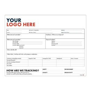 Crew Briefing Plan Board — 1200 x 900mm