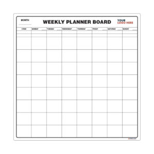 Weekly Planner Board - 2400mm x 1200mm