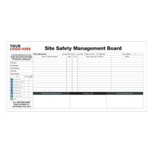 Site Safety Management Board - 2400mm x 1200mm