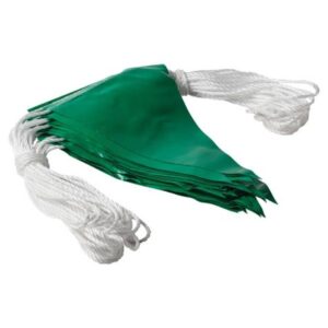 Rope With Flags Bunting 30m - Green